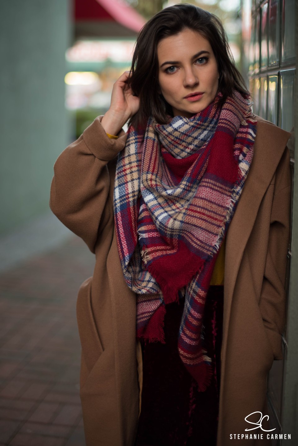 checkered-scarf